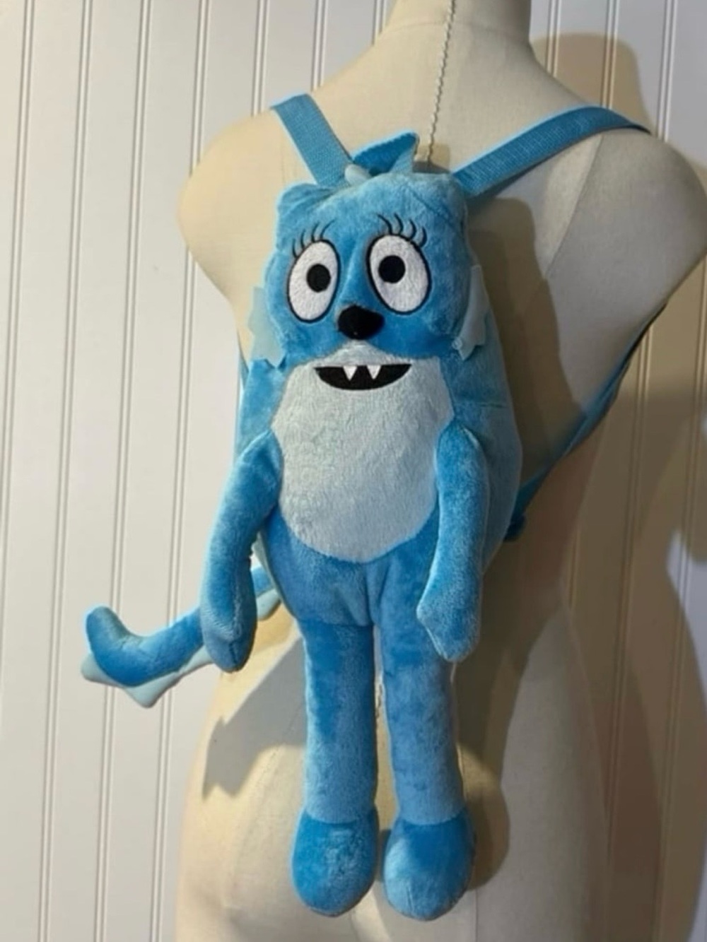 Yo Gabba Gabba Toodee Plush Soft Doll Backpack